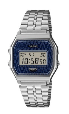 Casio A159WEVJ-2DR Limited Edition Made in Japan Blue Dial Digital Watch New
