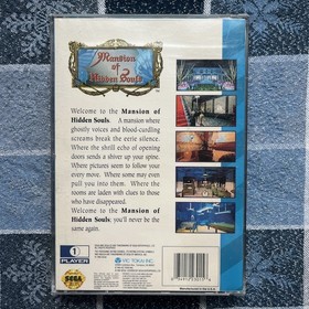 Mansion of Hidden Souls (Sega CD, 1993)CIB, Mint !
