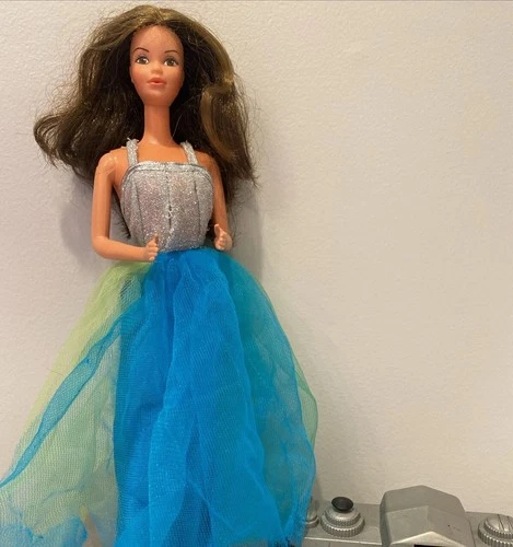 Vintage 1977 Fashion Photo PJ Doll Superstar Barbie Steffie Face W/ Accessories!