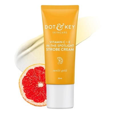 DOT & KEY Vitamin C+E In-The-Spotlight Strobe Cream Face Skin Radiance Cream 30M