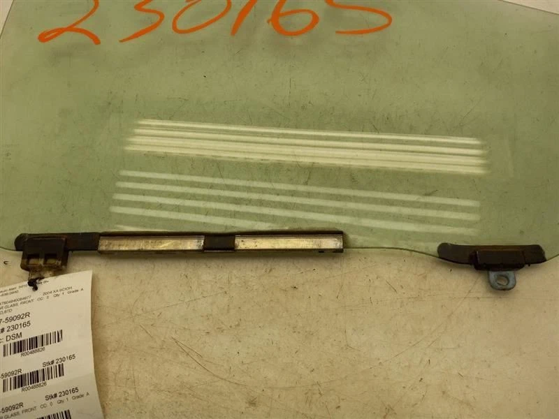 04 05 06 SCION XA BASE PASAJERO DELANTERO PUERTA IZQUIERDA CRISTAL 6811052141 Foto 2 de 4