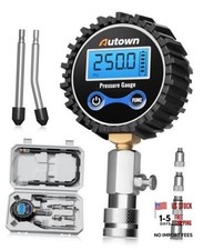 Digital Compression Tester Kit 8-piece - 250 Psi Engine Compression Gauge