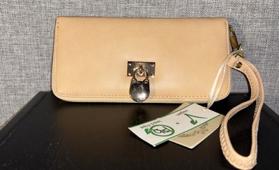 ISABELLE Clutch Wallet Purse Wristlet 8  L  4  Ht. Vegan Lead/Free New With Tags