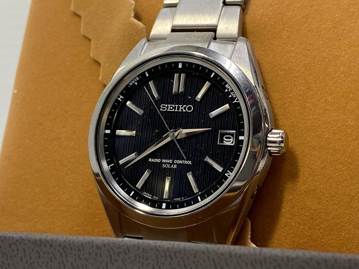 SEIKO BRIGHTZ 7B24-0BH0 SAGZ083 7B24 Solar Round Water SEIKO BRIGHTZ 7B24-0BH0 SAGZ083 7B24 Solar Round Water