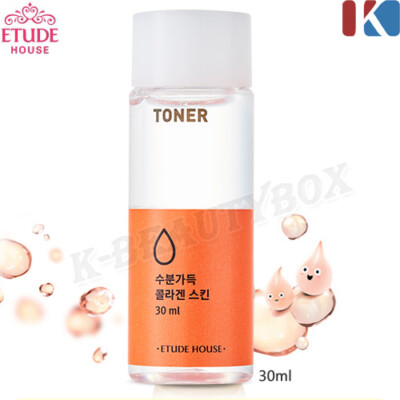 ETUDE HOUSE Moistfull Collagen Facial Toner Emulsion Moisture Skin Care NEW