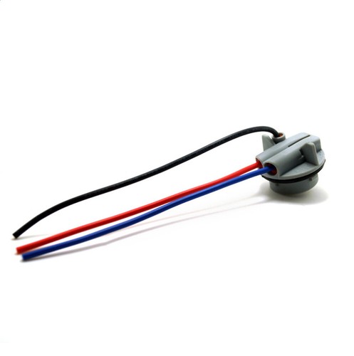 2Pcs 1157 2357 Replacement Plug Socket Extened Wiring Harness Tail Brake Light - Picture 9 of 12