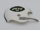 Vintage 1970 NFL Football New York Jets - Bicycle Hemet Hubcap - Approx. 4.5 in — photo 1