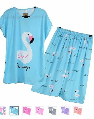 NEW ladies flamingo 2 pc pajama pants set NIGHTWEAR /SLEEPWEAR 227 - 第 3/7 張圖片