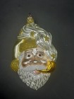 Patricia Breen Santa Face With Pipe Christmas Ornament Poland
