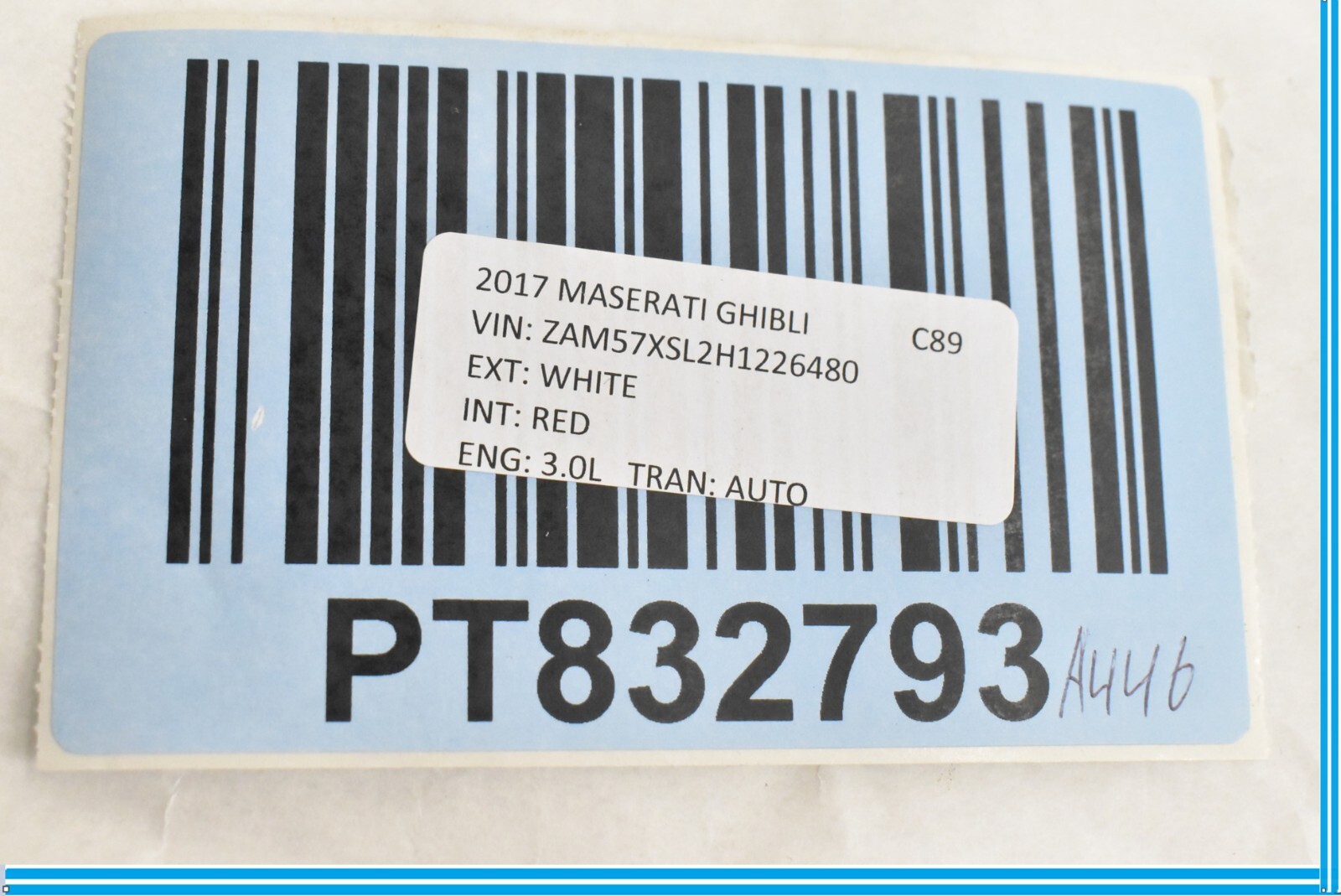 Maserati Ghibli 2014-2020 Front Right Trim cover