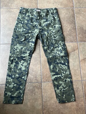 Levis 502 Taper Fit Hybrid Cargo Camo Mens Pants Sz 30x30
