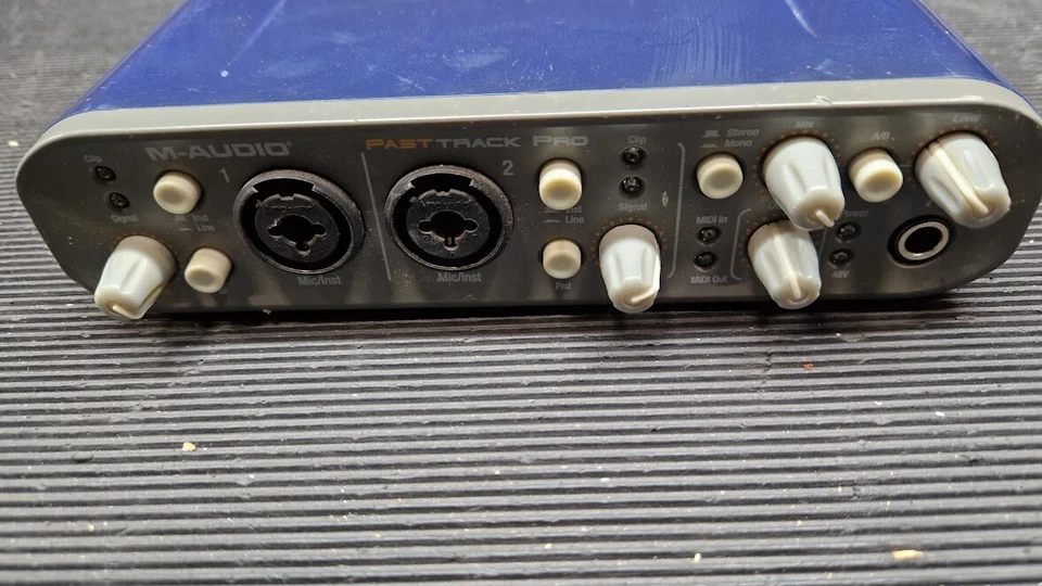 M-Audio Fast Track Pro Interface - Used, Working, Scratches - Image 2 of 4