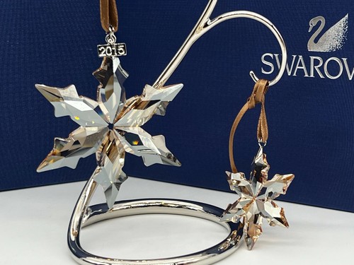 Swarovski star 2015 scs + LITTLE STAR + HOLDER MINT BOXED - Picture 6 of 7