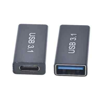 USB 3.1 A Female to USB Type -C 3.1 A Female Convertor Adapter ...