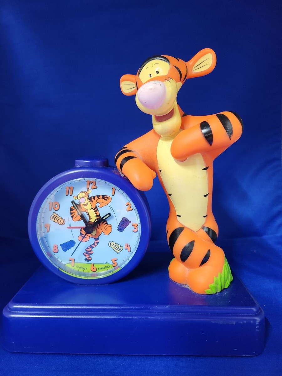 Disney Vintage Fantasma Singing Tigger Alarm Clock | eBay