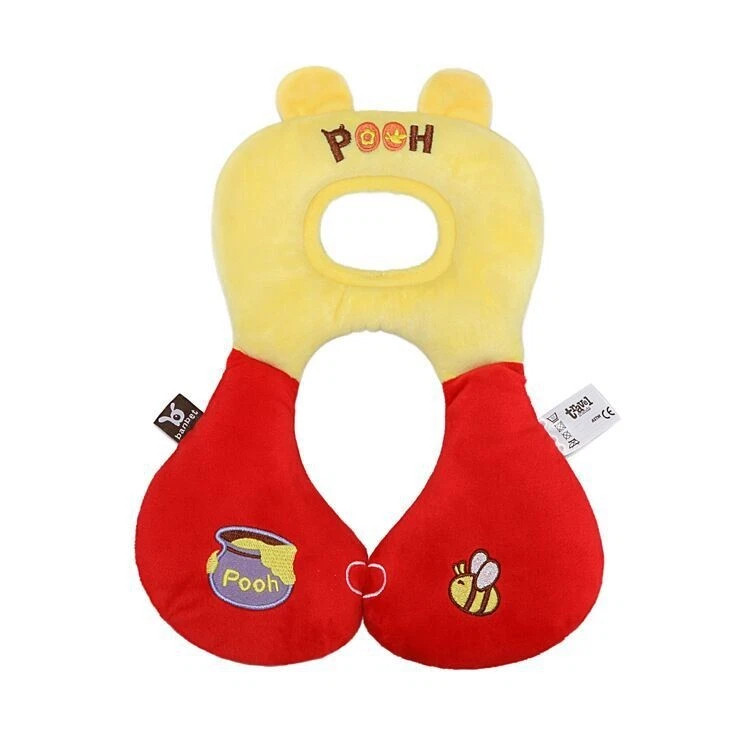 Cute Animal Neck Pillow for Kids 1-4 Years - Soft Travel Headrest