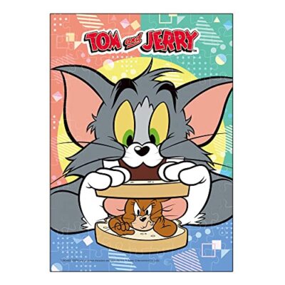 TOM and JERRY Tom's Feast! 108 Piece Jigsaw Puzzle Tenyo JAPAN B
