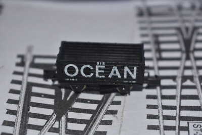 Graham Farish ''Grafar''. 2124 ''918 Ocean'' 7 Planken offener Erzwagen. Sehr guter Zustand. No Box