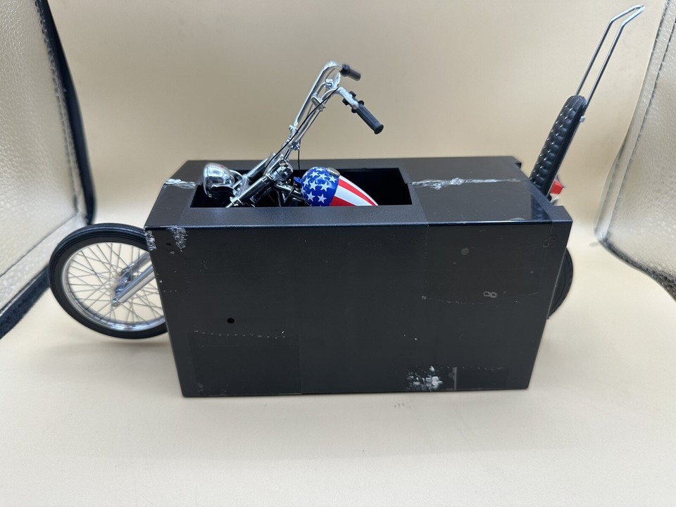 Franklin Mint 1:10 HARLEY DAVIDSON Easy Rider Chopper Captain America ...