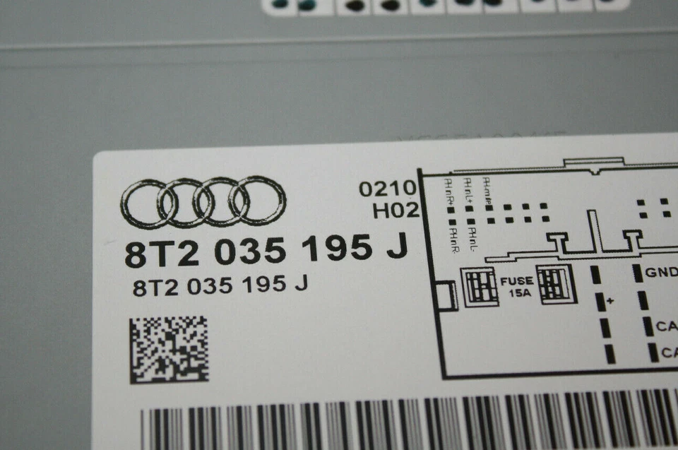 AUDI A4 A5 Q5 Auto Radio symphony CD Autoradio RHD 8T2057195JX DAB Digitalradio - Bild 2 von 4