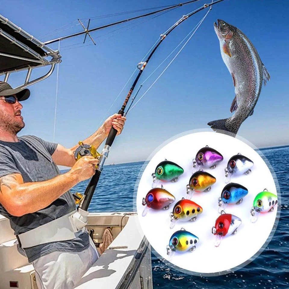 3cm 1.5g Micro Fish Bait Mini Floating Fake Bait Biomimetic Bait Fish GX K1 S2E5 - Bild 3 von 4