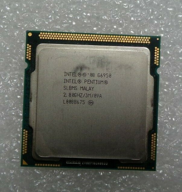 Intel Pentium G6950 SLBMS 2.80GHz 3MB Dual Core LGA1156 CPU Processors ...