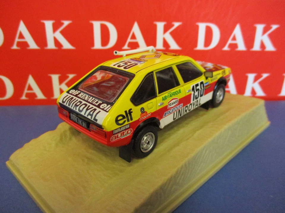 Die cast 1/43 Modellino Auto Renault 20 Turbo Rally Paris Dakar 1982 Marreau - Immagine 3 di 3