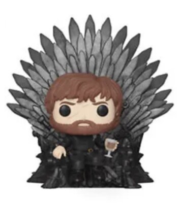 Funko Pop！GAME OF THRONES Tyrion Tyrion Lannister Iron Throne Game of Thrones POP! Deluxe #71 Vinyl