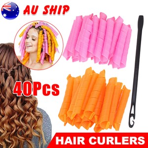40pcs 50cm Magic Hair Curlers Curl Formers Spiral Ringlets