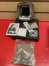 Michael Aram Molten Frost Mini Clock Broken @