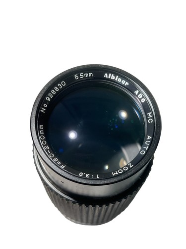 ALBINAR ADG 80-200mm 1:3.9 Macro Zoom Lens 55mm Vintage - Picture 4 of 12