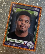 2024 Panini Score A Treat Football #12 Chop Robinson Orange Rookie Card RC