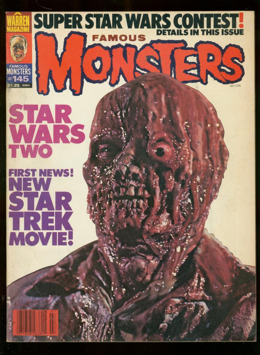 MAG: Famous Monsters Of Filmland #145 JULY 1978 Star Trek