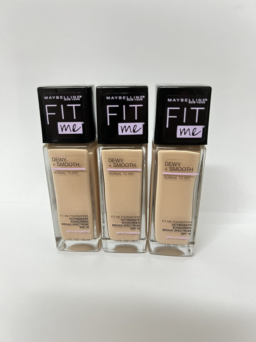 Maybelline New York Fit Me Foundation 110 Porcelain Dewy Smooth
