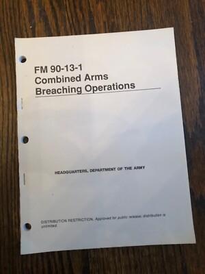 1991 US Army Fm 90-13-1 Combined Arms Breaching Operations
