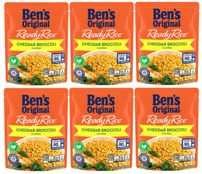 Ben's Original Ready Rice Cheddar Broccoli 6 Pack