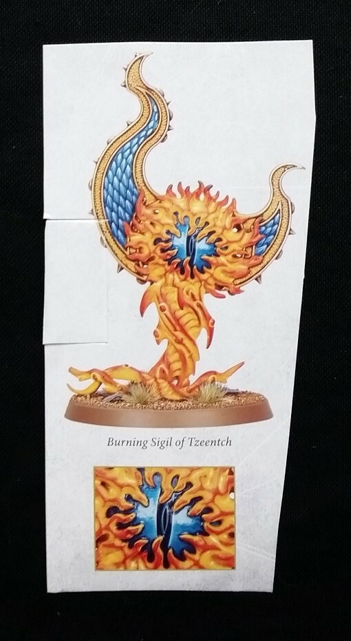 Endless Spells Disciples Tzeentch BURNING SIGIL Warhammer Age of