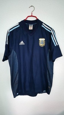 Adidas Argentinien Auswärtstrikot 2001/2002 Vintage Retro Gr. S  - Messi