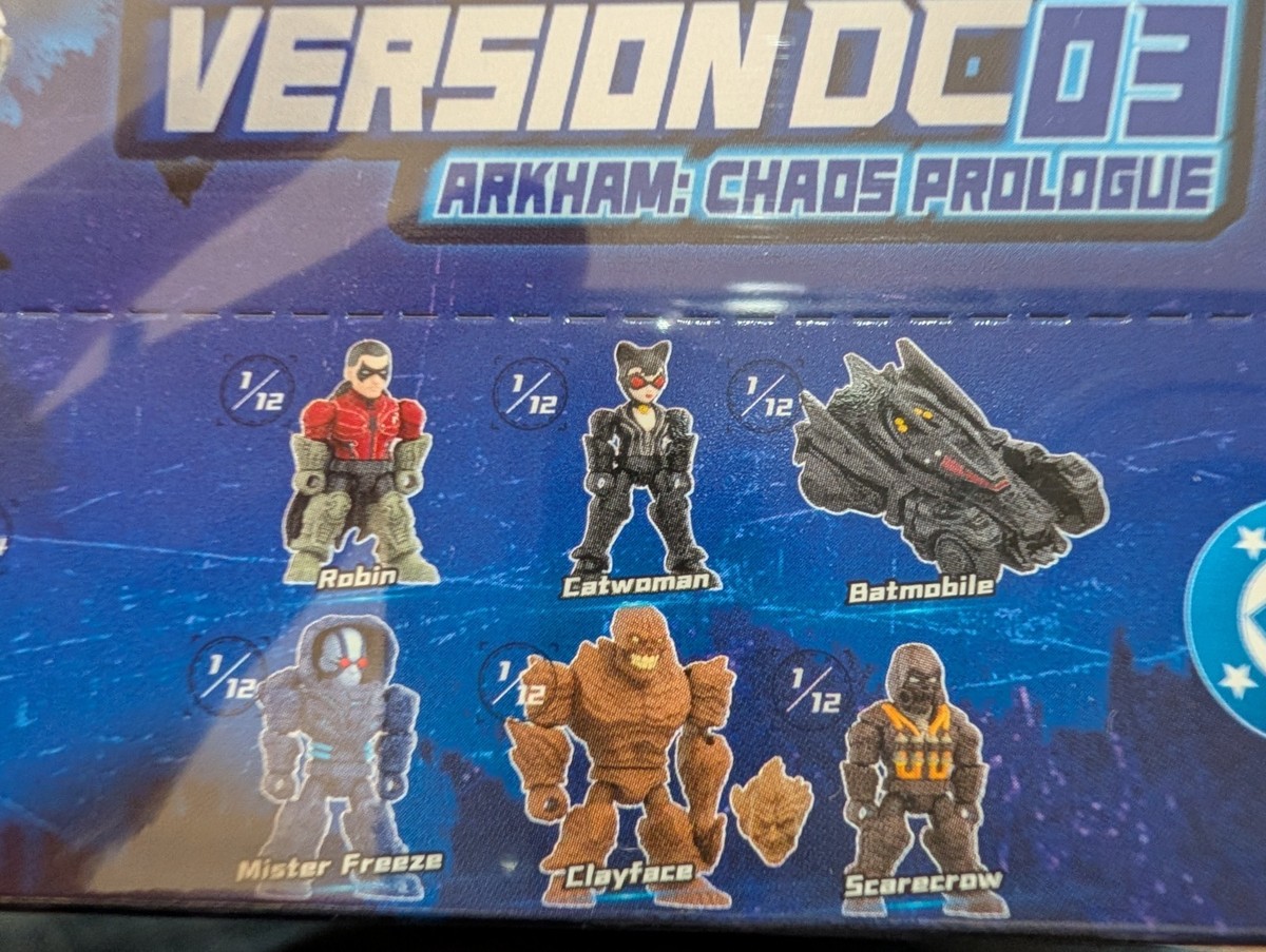 Blokees DC Defender Version 03 Arkham Chaos: Prologue Sealed Box