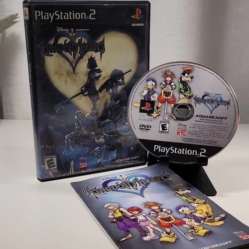 Kingdom Hearts PlayStation 2 (PS2) Black Label Complete( CIB) - Tested