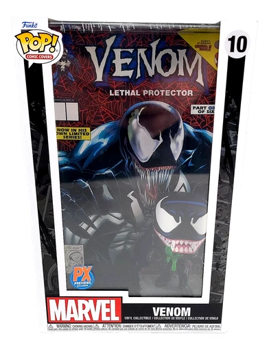 Rare  Previews  New Exclusive Funko Pop Comic Covers Marvel Venom #10 PX