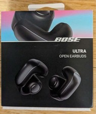 Bose Ultra Open Earbuds Fully Wireless Open-Ear Bluetooth Black