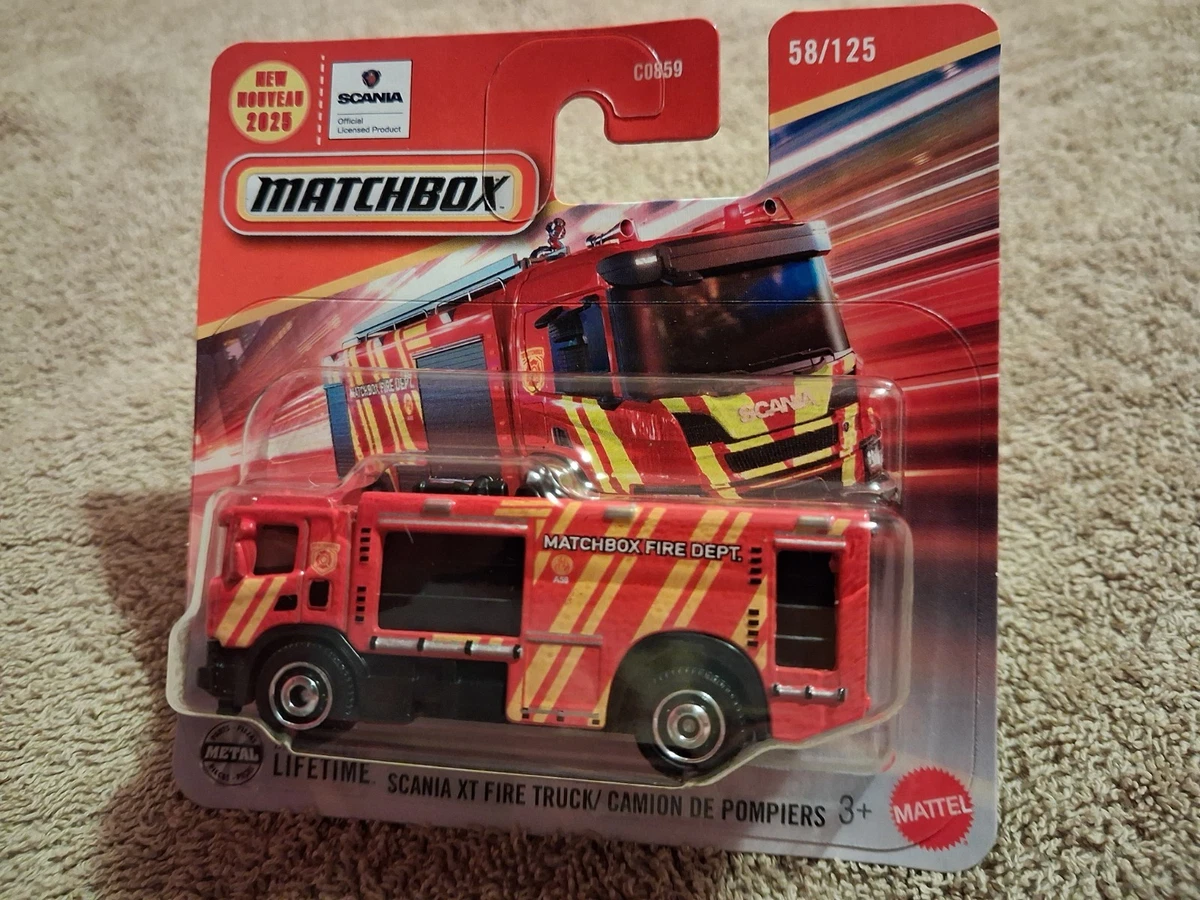MATCHBOX YYM35189 1941 CHEVROLET ARMY FIRE TRUCK, 1:43 BOX NMIB