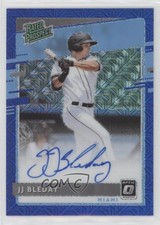 2020 Panini Donruss Optic Blue Mojo Prizm 23/99 JJ Bleday #RPS-JB Auto 09eq