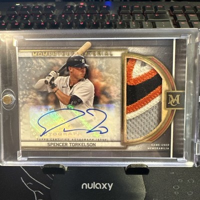 2023 Topps Museum Collection Spencer Torkelson Jumbo Patch Auto /10
