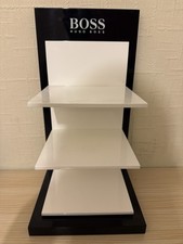 Hugo Boss BOSS Retail Display Stand Shop Countertop POS 3 Tier Advertising 39cm