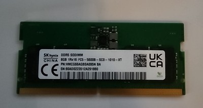 メモリー SK hynix DDR5 SODIMM 8GB x2 PC5-5600B SK Hynix 2 x 32GB DDR5 5600MHz Laptop SODIMM RAM 2Rx8 PC5-5600B