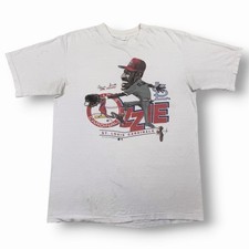 Vintage 90s St. Louis Cardinals Ozzie Smith Caricature T-Shirt MLB USA Made