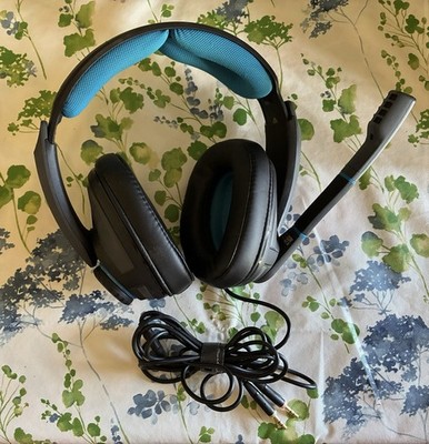 EPOS SENNHEISER GSP 300 Gaming Series Headset, Wired (Black & Blue)