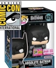 SDCC 2026 Exclusive Funko Pop Absolute Batman Limited 1000 OFFICIAL Con STICKER